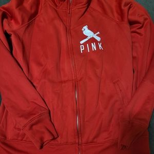 Vs Pink Cardinals track jacket